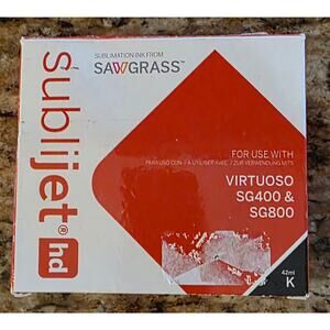 Sawgrass SG400/SG800 Sublijet HD Ink Black 209091 Cartridge‎ EXPIRED 2021